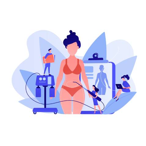 شفط الدهون وشد البطن